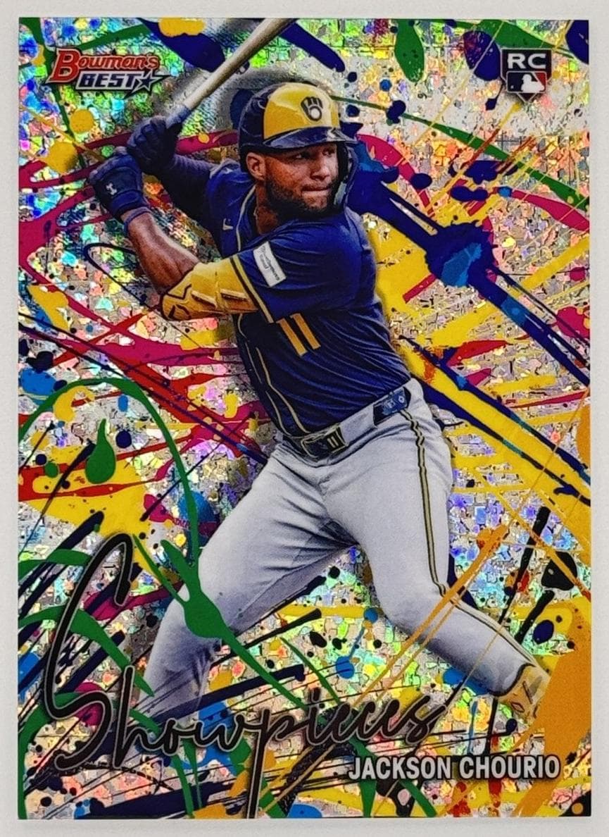 Jackson Chourio 2024 bowman Bowman's Best