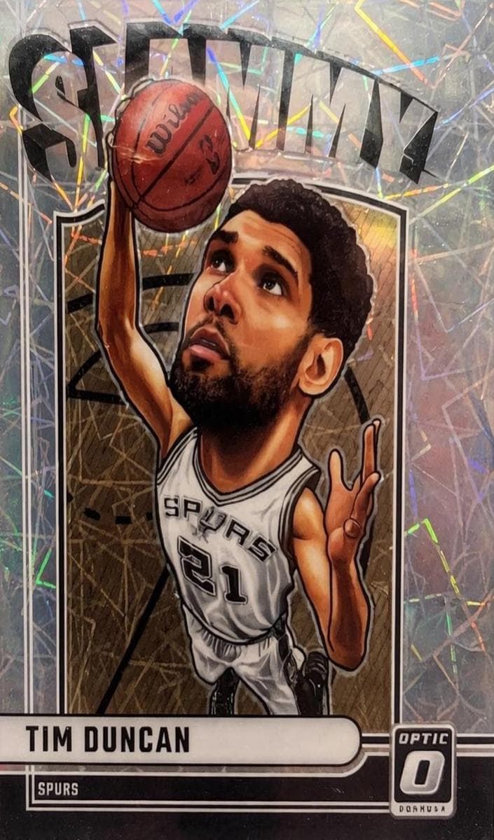 Tim Duncan 2024 panini Donruss Optic