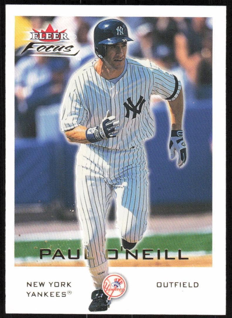 Paul O'Neill 2001 fleer