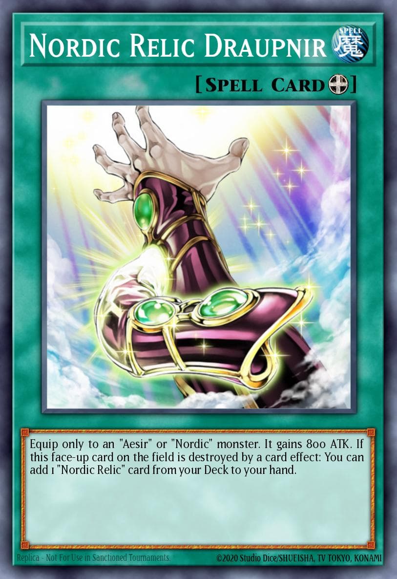 Nordic Relic Draupnir 2014 Yu-Gi-Oh! Legendary Collection 5D's Mega Pack
