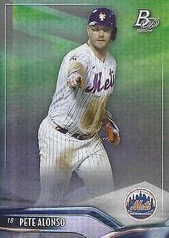 Pete Alonso 2021 bowman Bowman Platinum