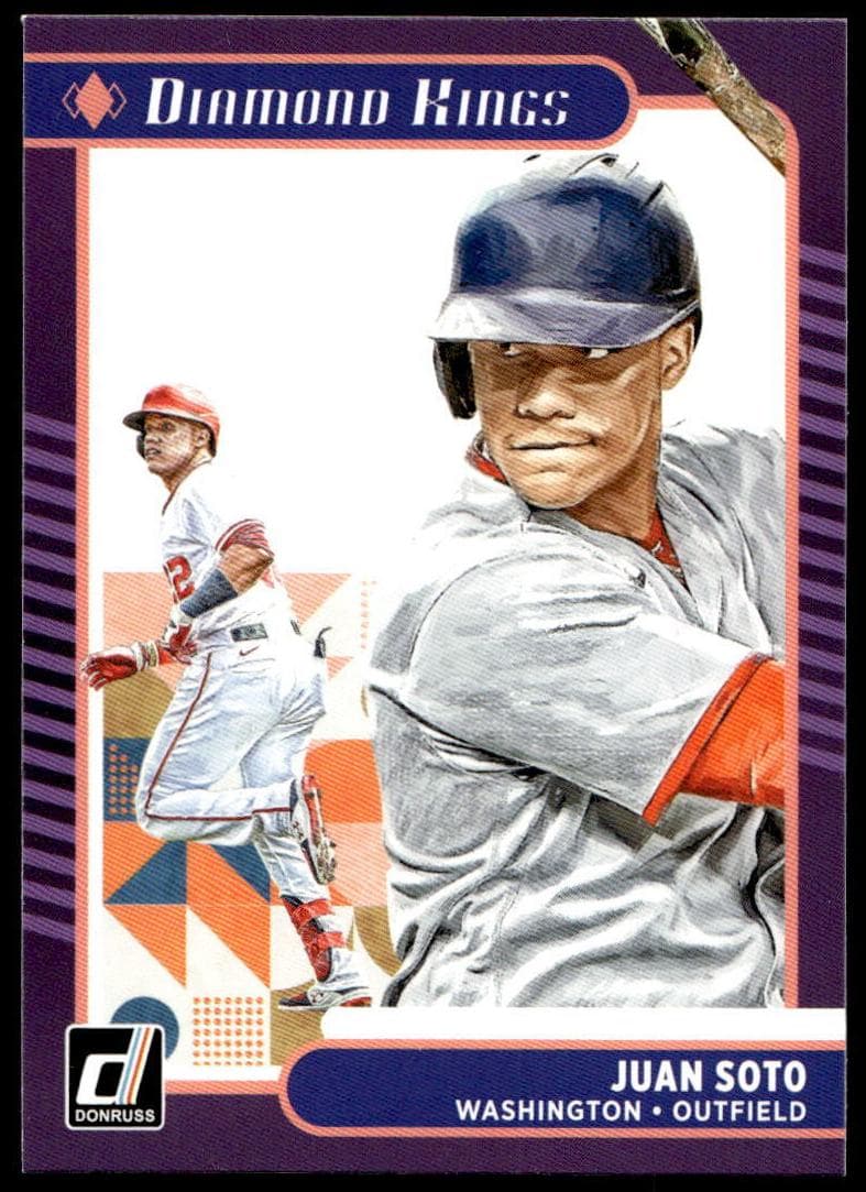 Juan Soto 2021 panini Donruss Optic
