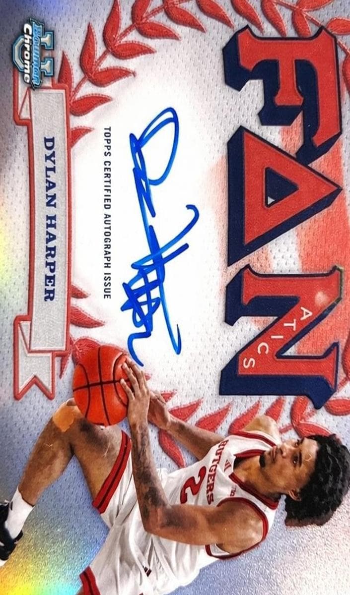 Dylan Harper 2024 bowman Bowman University Chrome