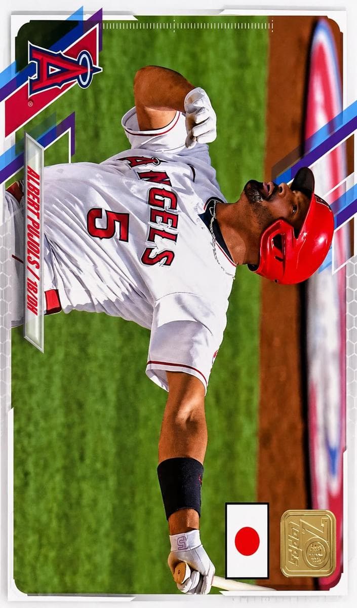 Albert Pujols 2021 topps