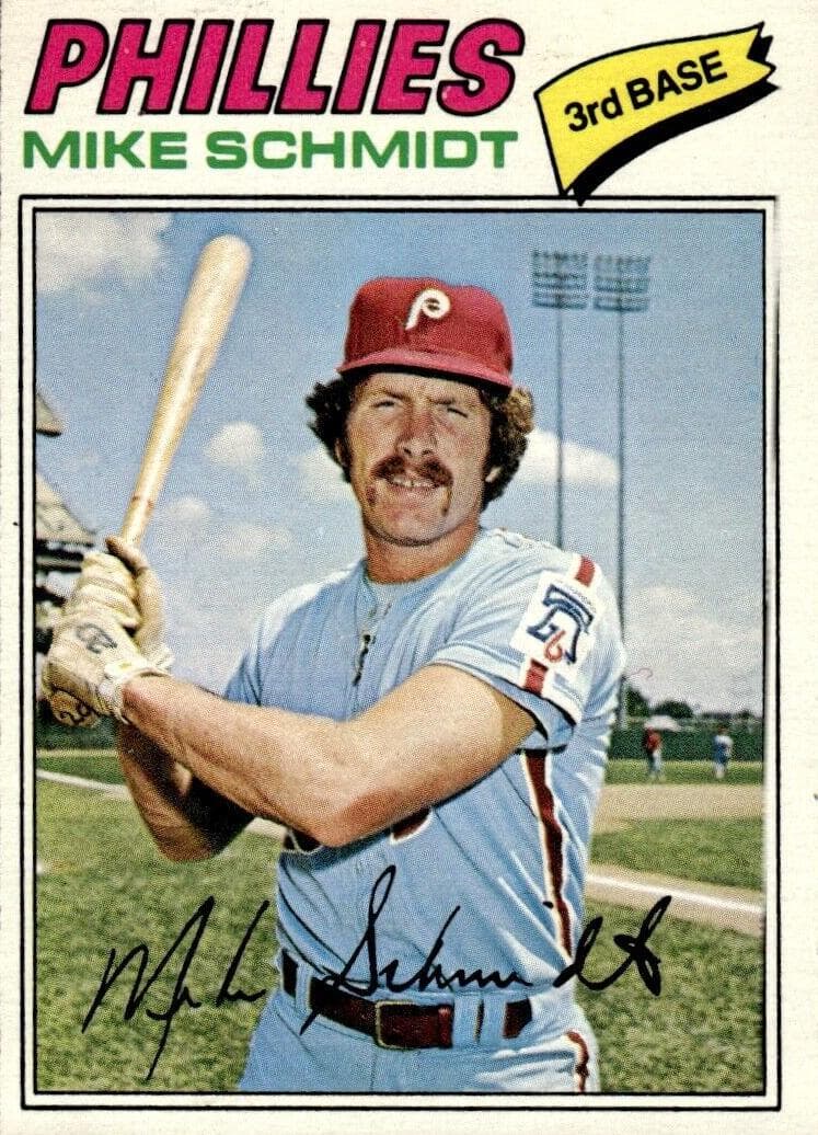 Mike Schmidt 1977 topps O-Pee-Chee