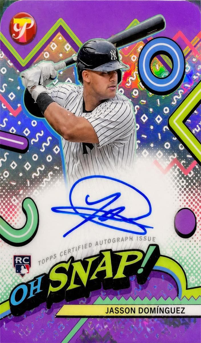 Jasson Domínguez 2024 topps Topps Pristine