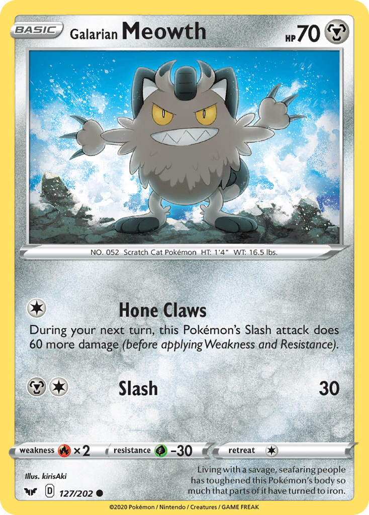 Galarian Meowth #127