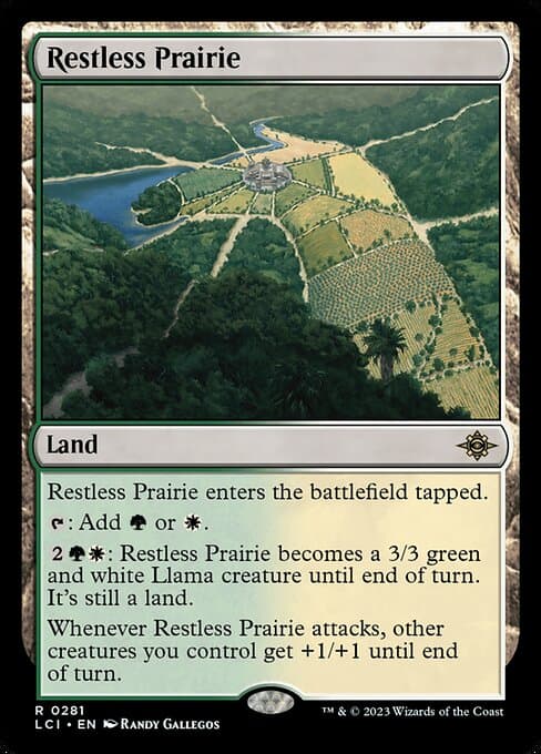 Restless Prairie 2023 Magic: The Gathering Lost Caverns of Ixalan