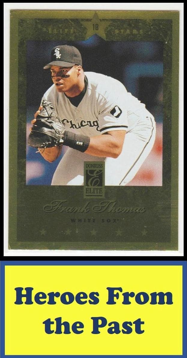 Frank Thomas 1997 panini Donruss Elite