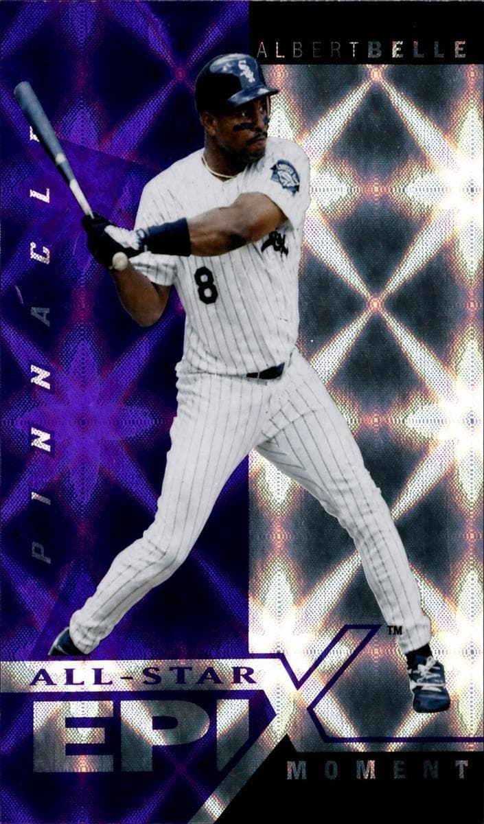 Albert Belle 1998 panini Score Rookie & Traded