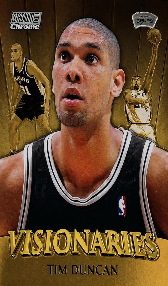 Tim Duncan 1999 unknown Stadium Club Chrome