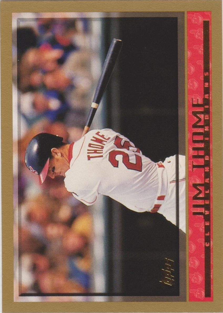 Jim Thome 1998 topps Topps