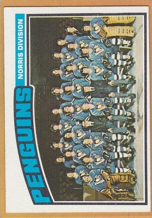 Pittsburgh Penguins 1976 topps Topps