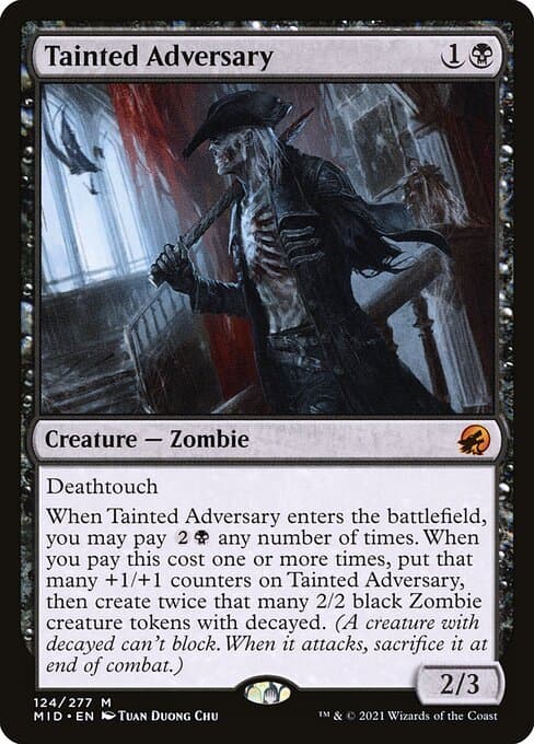 Tainted Adversary 2022 Magic: The Gathering Innistrad: Double Feature