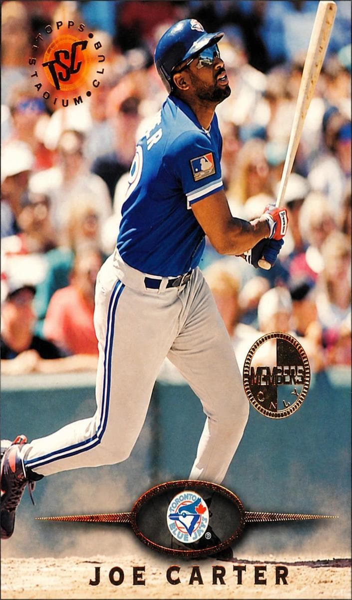 Joe Carter 1995 unknown Stadium Club