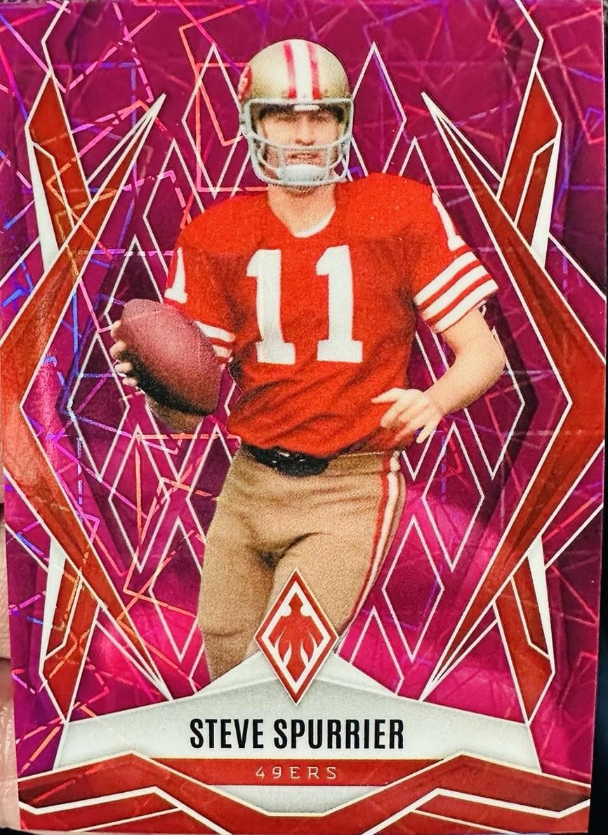 Steve Spurrier trading card