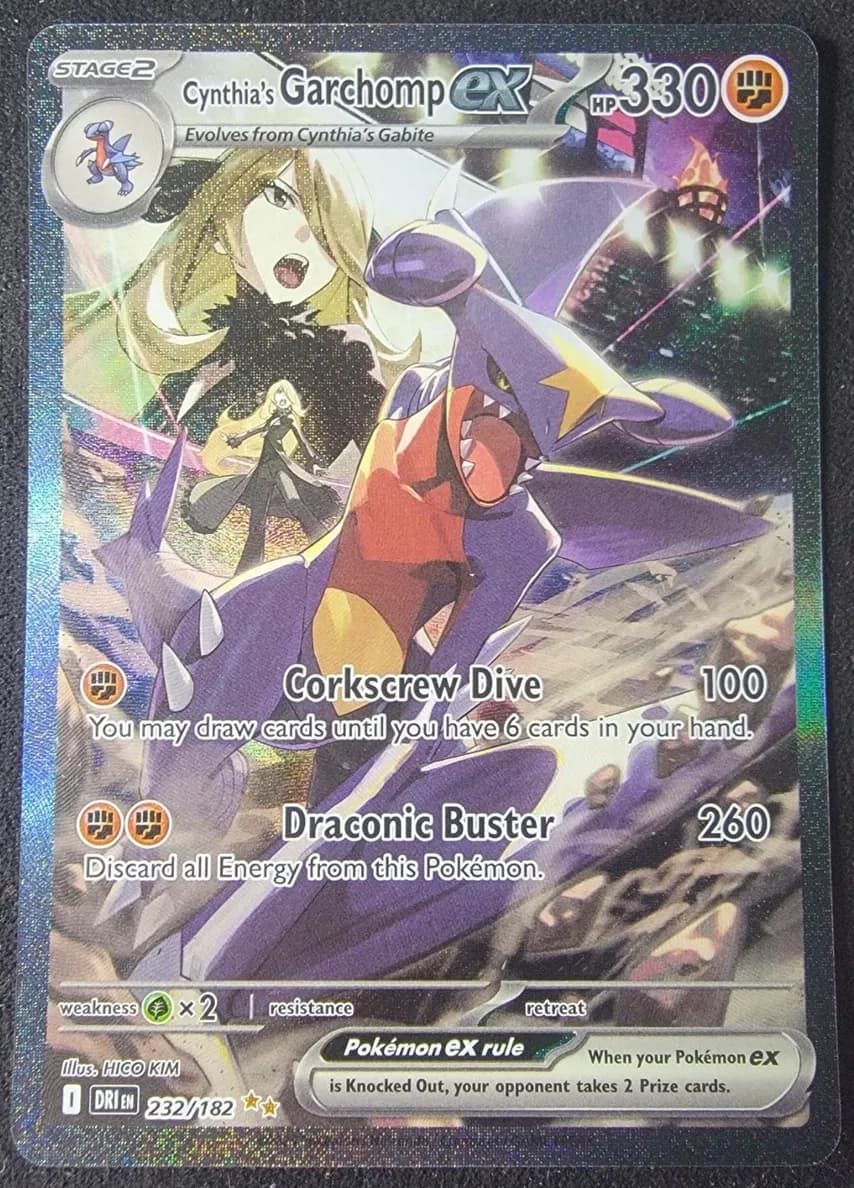 Cynthia's Garchomp EX #232