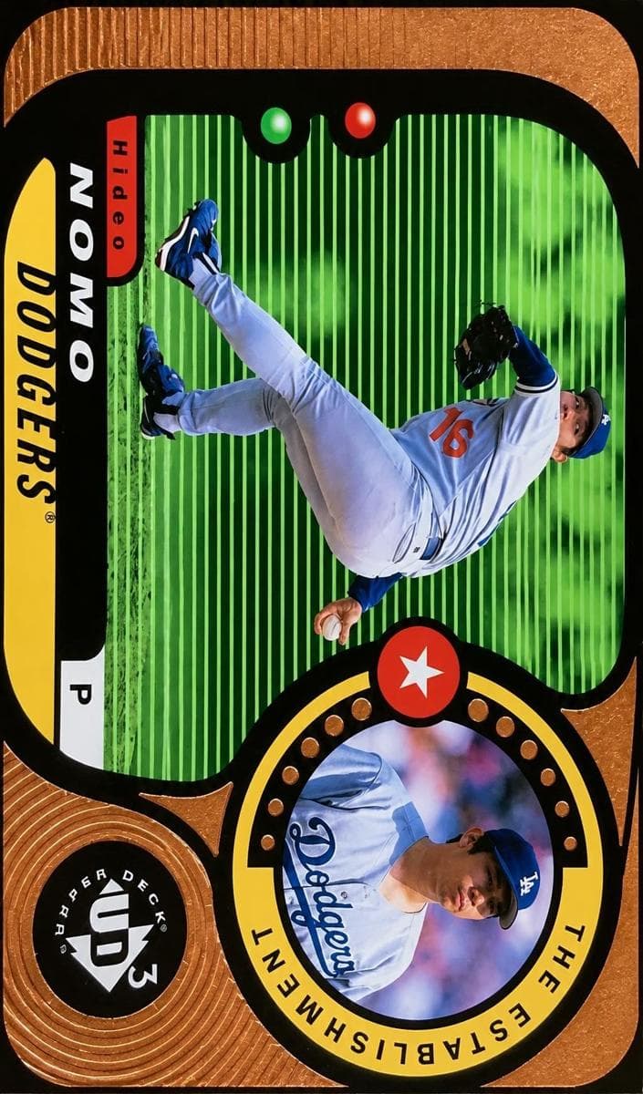 Hideo Nomo 1998 upper-deck Upper Deck UD3