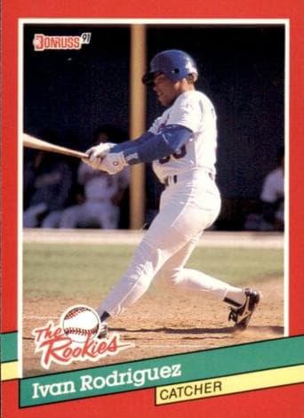 Ivan Rodriguez 1991 panini