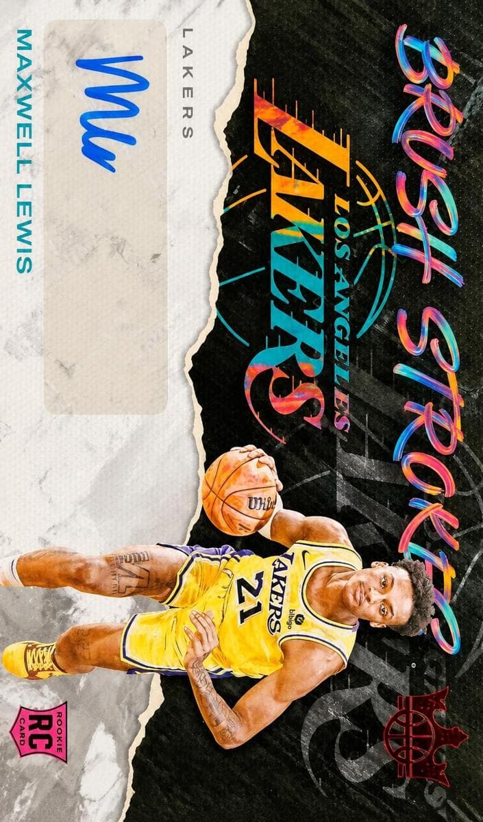 Maxwell Lewis 2023 panini Panini Court Kings