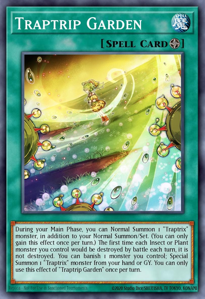 Traptrip Garden 2023 Yu-Gi-Oh! Structure Deck: Beware of Traptrix