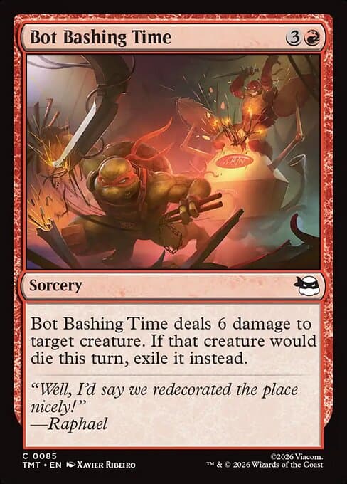 Bot Bashing Time 2026 Magic: The Gathering Teenage Mutant Ninja Turtles