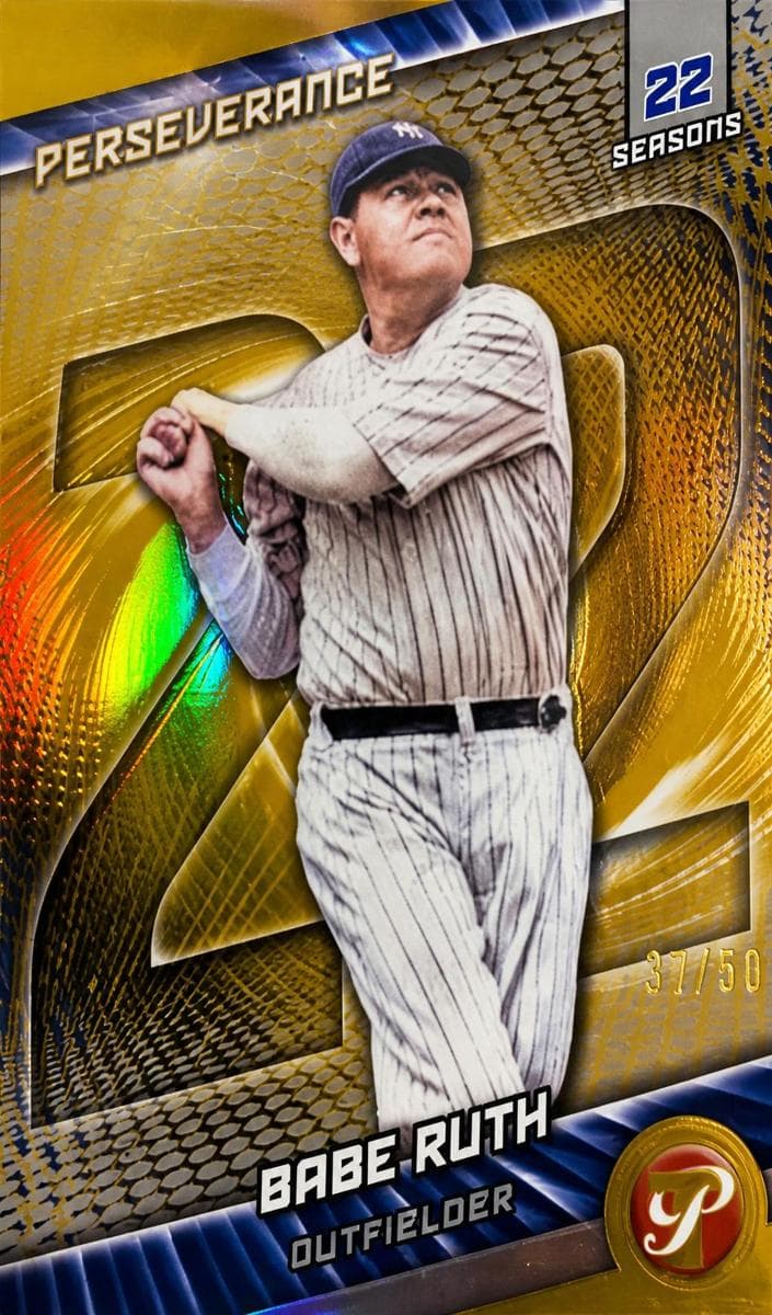 Babe Ruth 2025 topps Topps Pristine