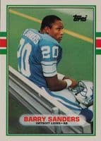 Barry Sanders 1989 topps
