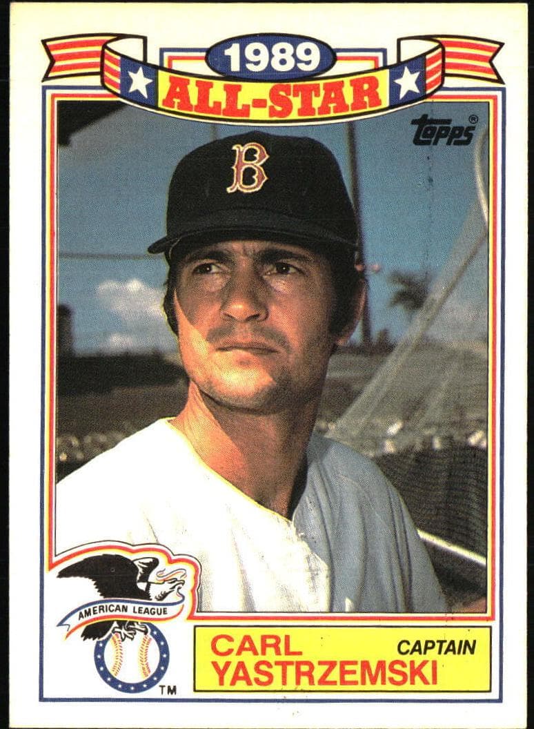 Carl Yastrzemski 1990 topps Topps