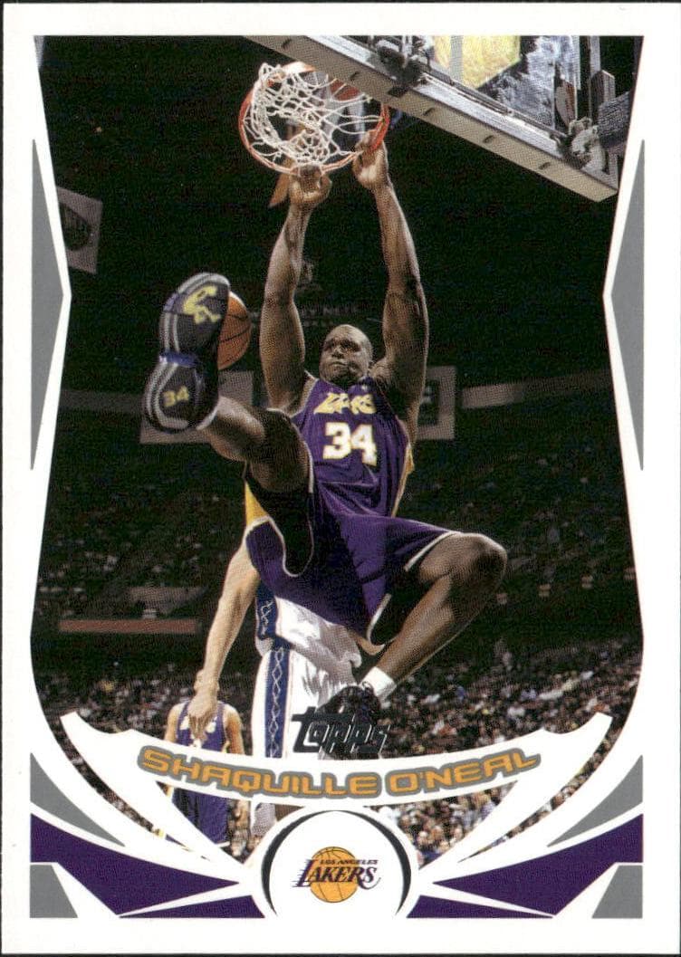 Shaquille O'Neal 2004 topps