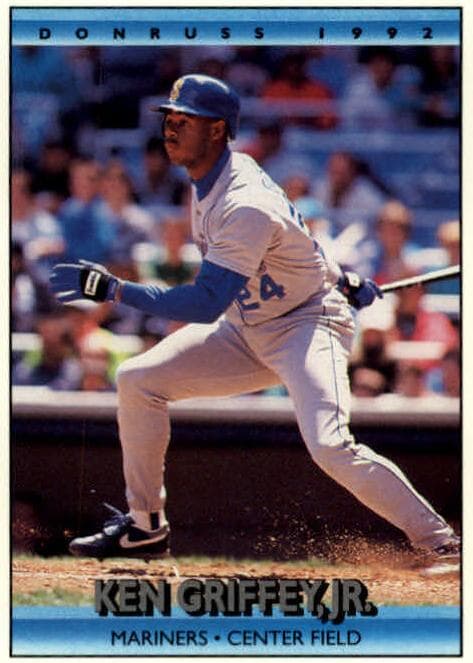 Ken Griffey, Jr. 1992 panini Donruss