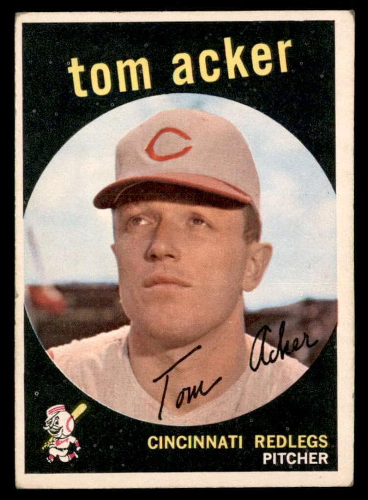 Tom Acker 1959 topps Topps