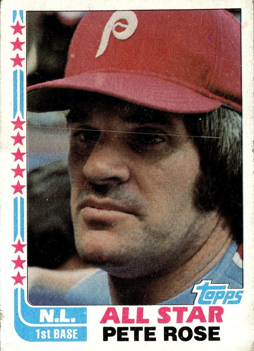 Pete Rose 1982 topps Topps
