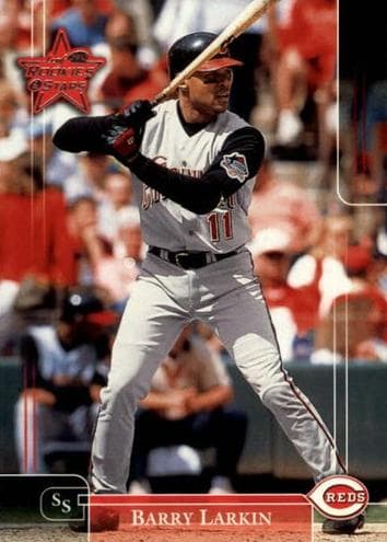 Barry Larkin 2002 leaf Rookies And Stars