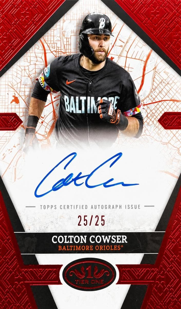 Colton Cowser 2025 topps Topps