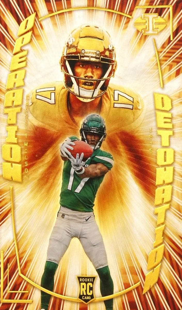 Garrett Wilson 2022 panini Panini Illusions