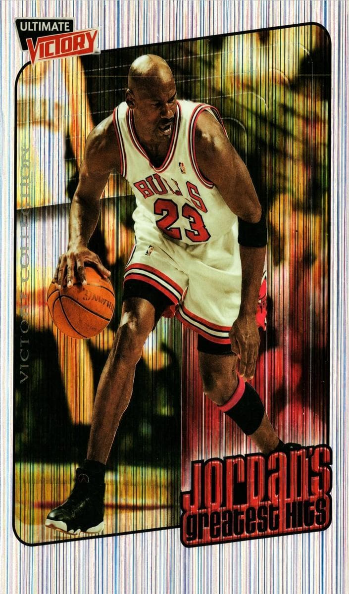 Michael Jordan 1999 upper-deck Ultimate Victory