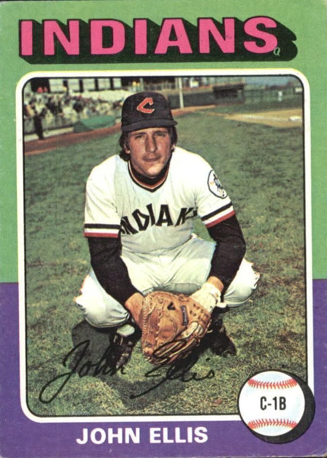 John Ellis 1975 topps Topps