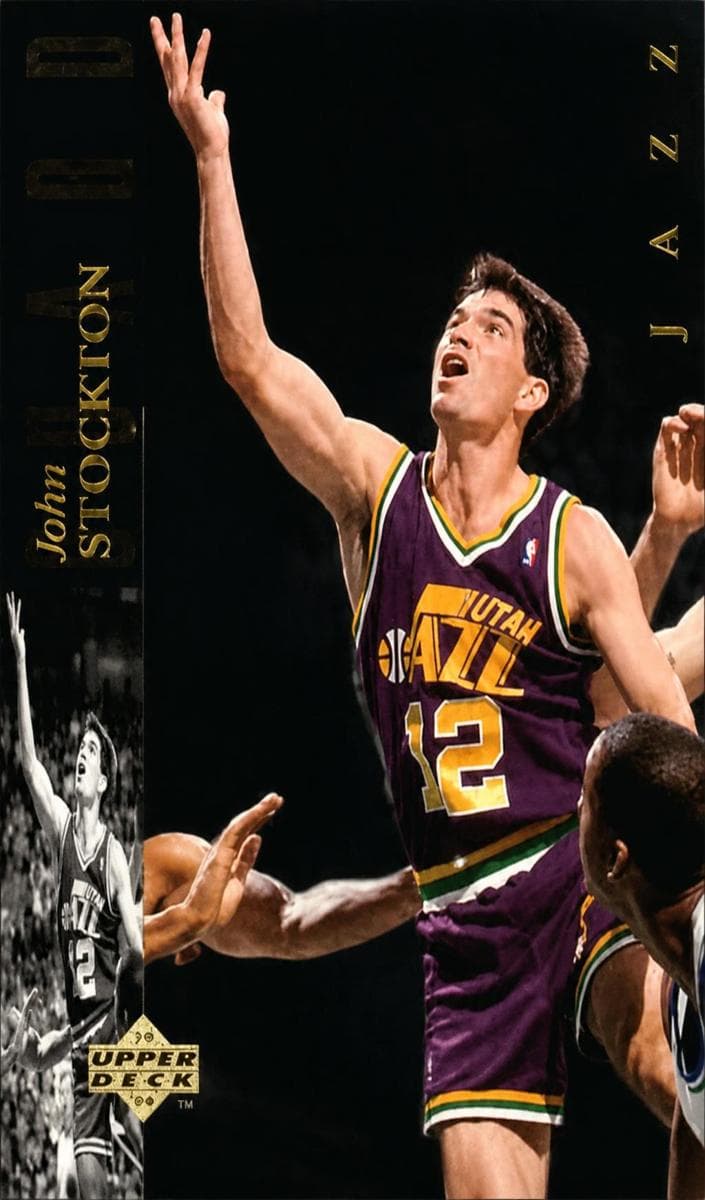 John Stockton 1993 upper-deck Se