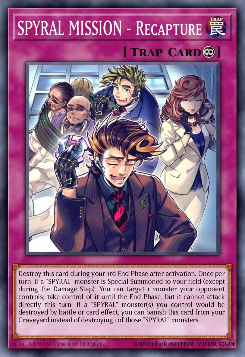 SPYRAL MISSION - Recapture 2017 Yu-Gi-Oh! Raging Tempest