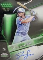 Jac Caglianone 2026 topps Topps Chrome Black Autographs