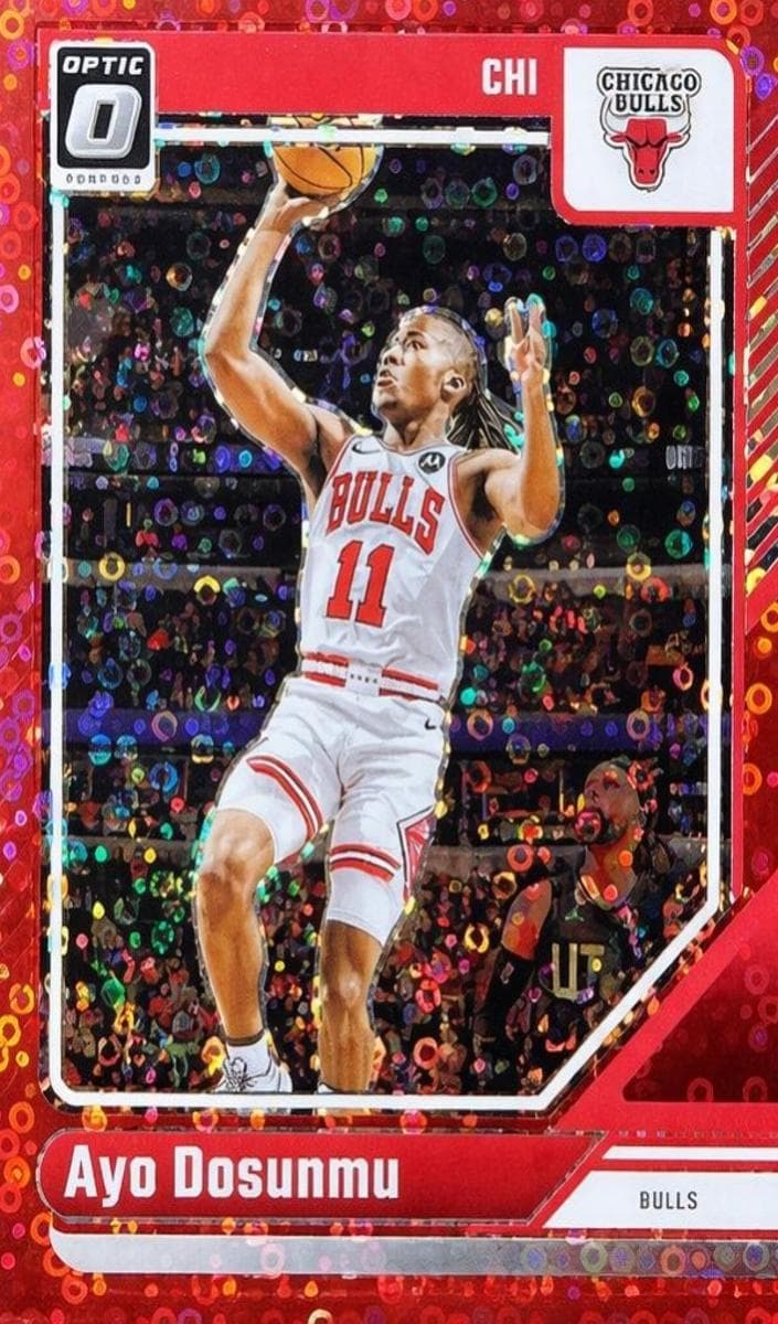 Ayo Dosunmu 2024 panini Donruss Optic