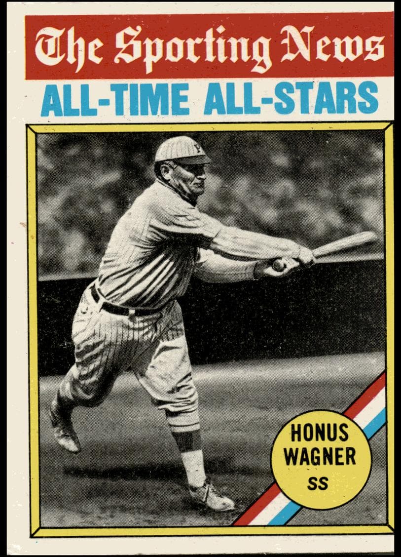 Honus Wagner 1976 topps Topps