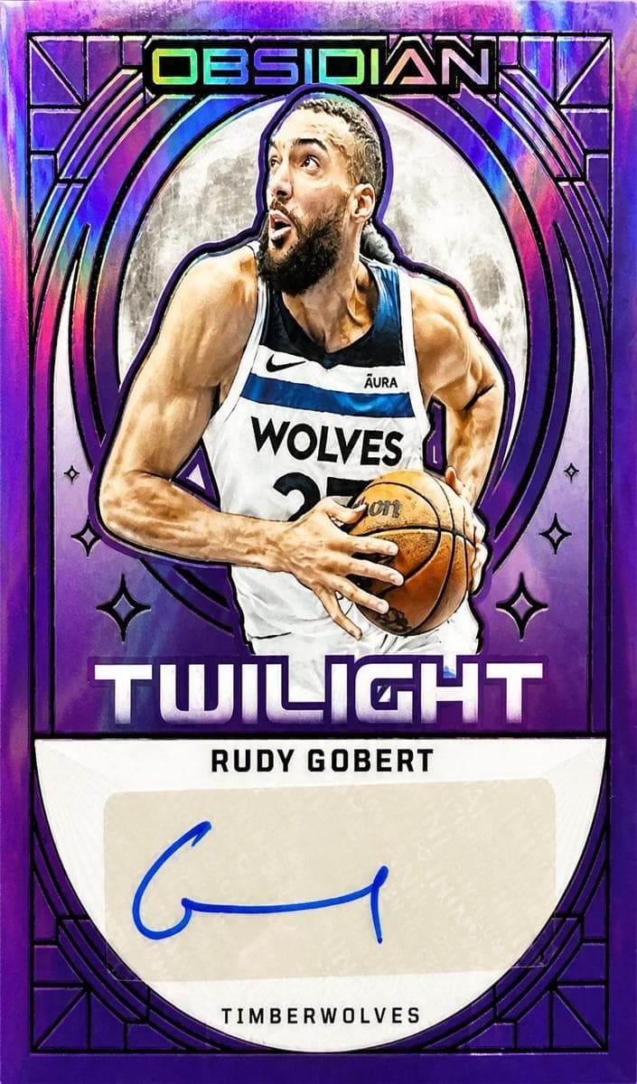 Rudy Gobert 2023 panini Obsidian