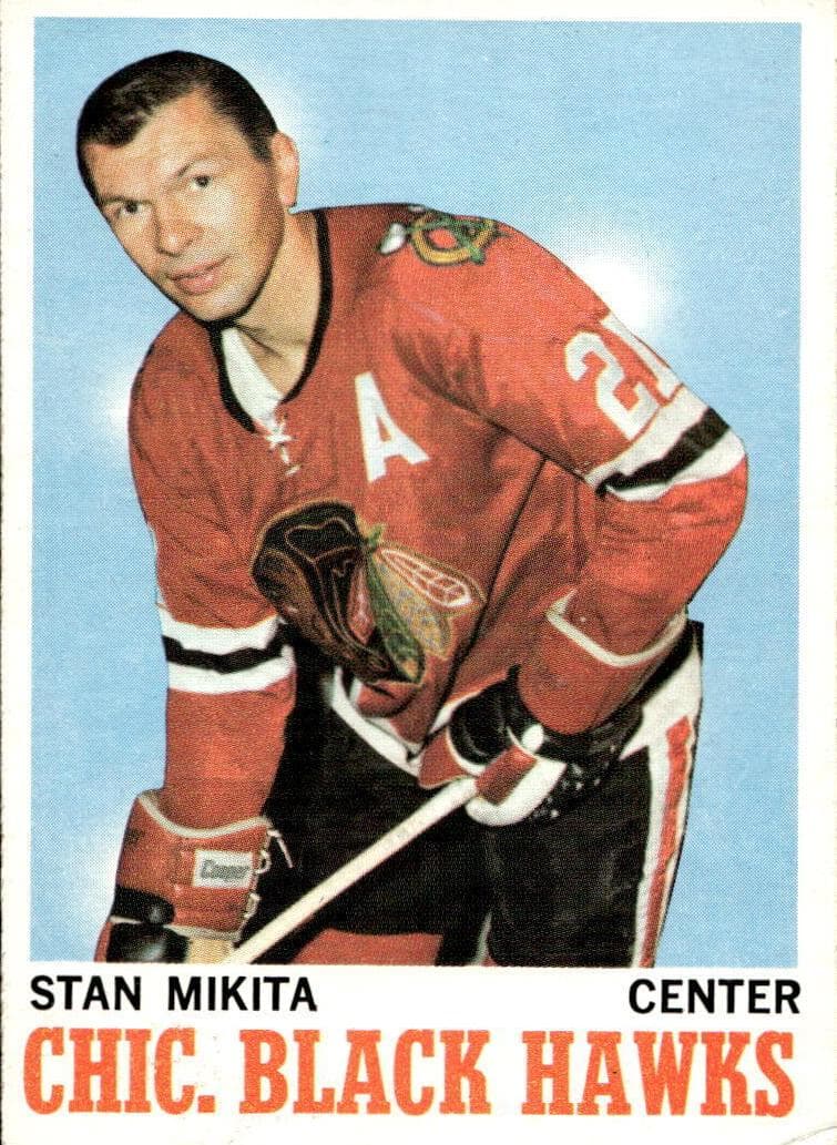 Stan Mikita 1970 topps Topps