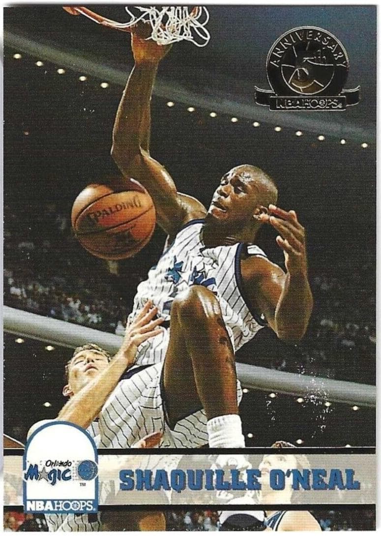 Shaquille O'Neal 1993 panini Hoops
