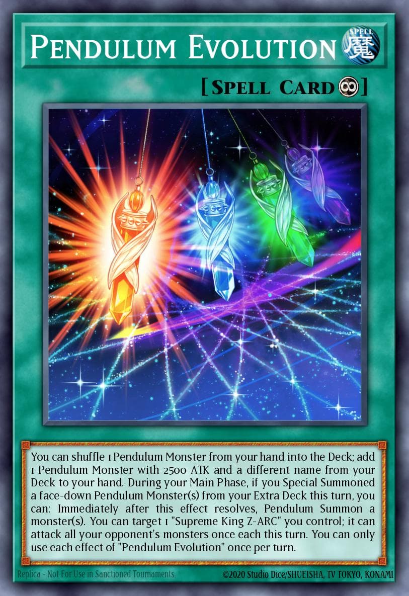Pendulum Evolution 2023 Yu-Gi-Oh! Age of Overlord