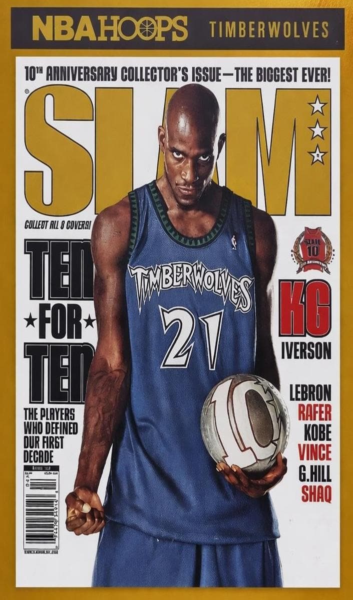 Kevin Garnett 2020 panini Hoops Winter