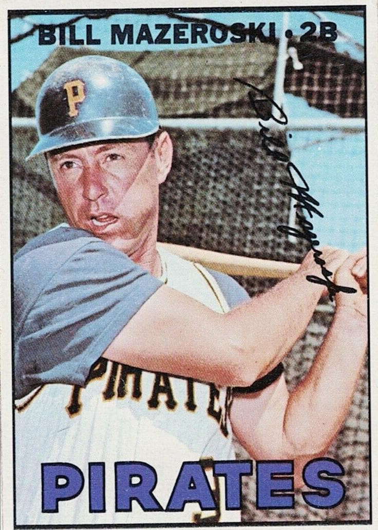 Bill Mazeroski 1967 topps Topps