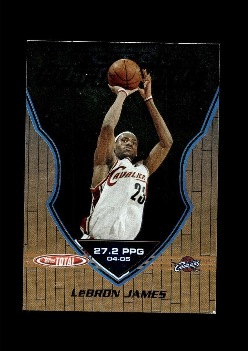 LeBron James 2005 topps